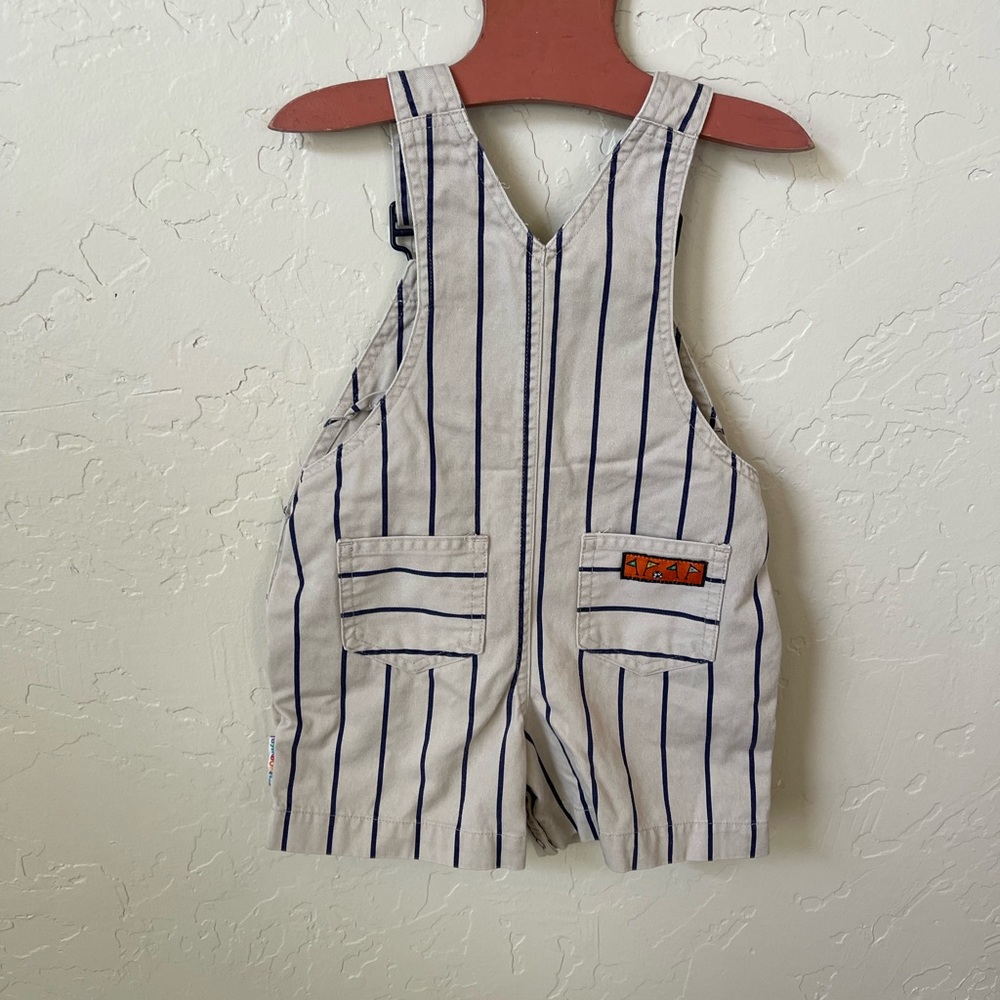 Vintage Gymboree Rainbow tag overall shorts toddler baby - Picture 2 of 3
